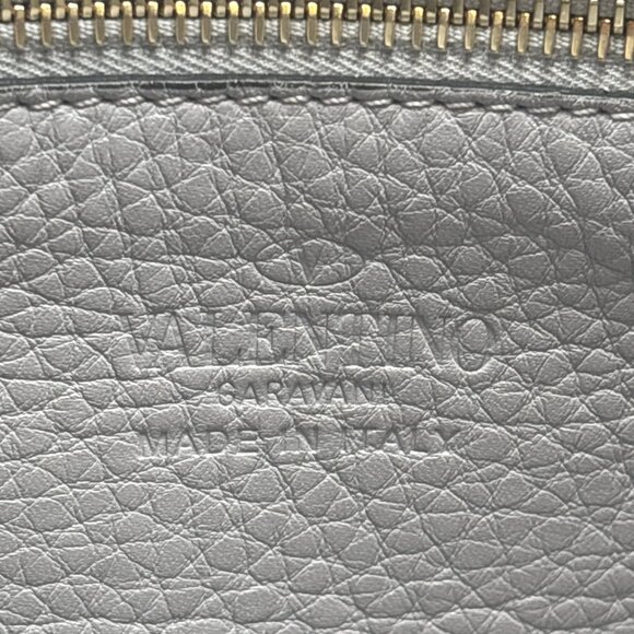 Valentino Grey Rockstud Crossbody Bag - Picture 6 of 8